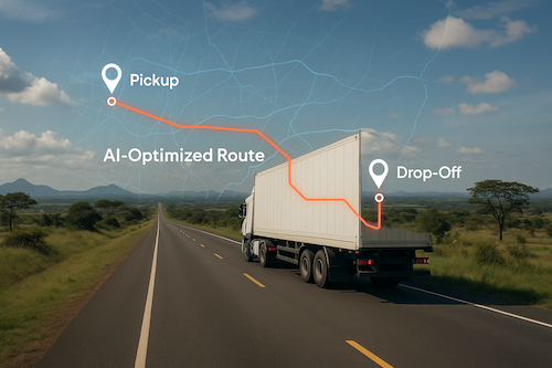 AI Optimizes Routes